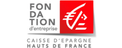 Logo Partenaire Atelier Chantier Insertion Textile Fondation Caisse Epargne Hauts De France